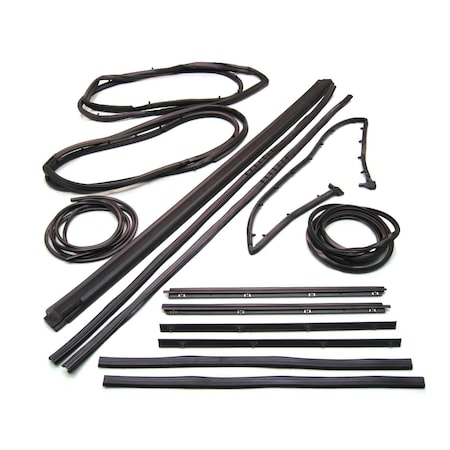 Fairchild Industries Kd4004 - 1987-1995 Jeep Wrangler Weatherstrip Kit KD4004